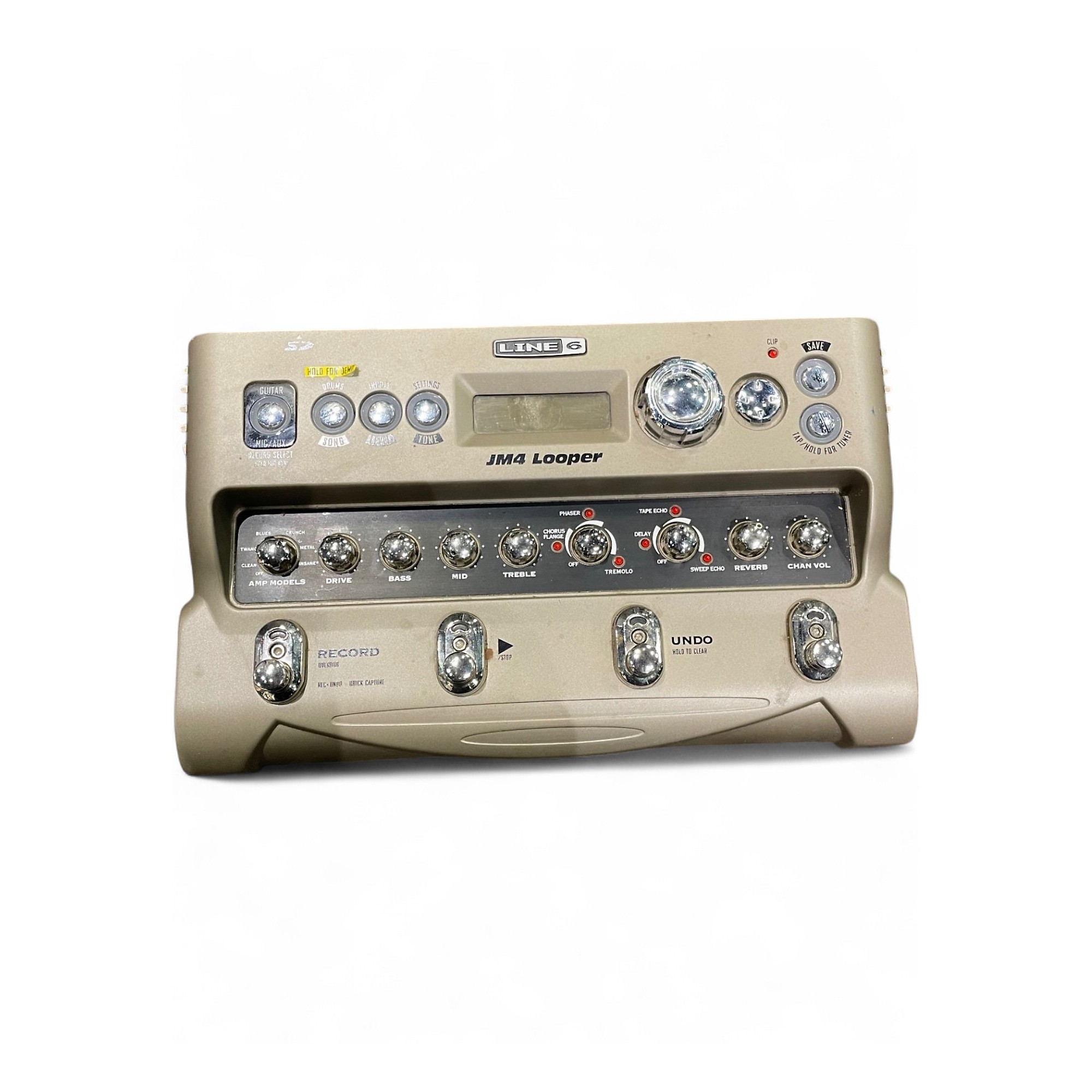 ギター LINE 6 JM4 Looper BOSS ME30 DigiTech DF7 Line 6 JM4 Review
