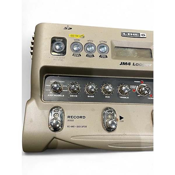ギター LINE 6 JM4 Looper BOSS ME30 DigiTech DF7 Line 6 JM4 Review