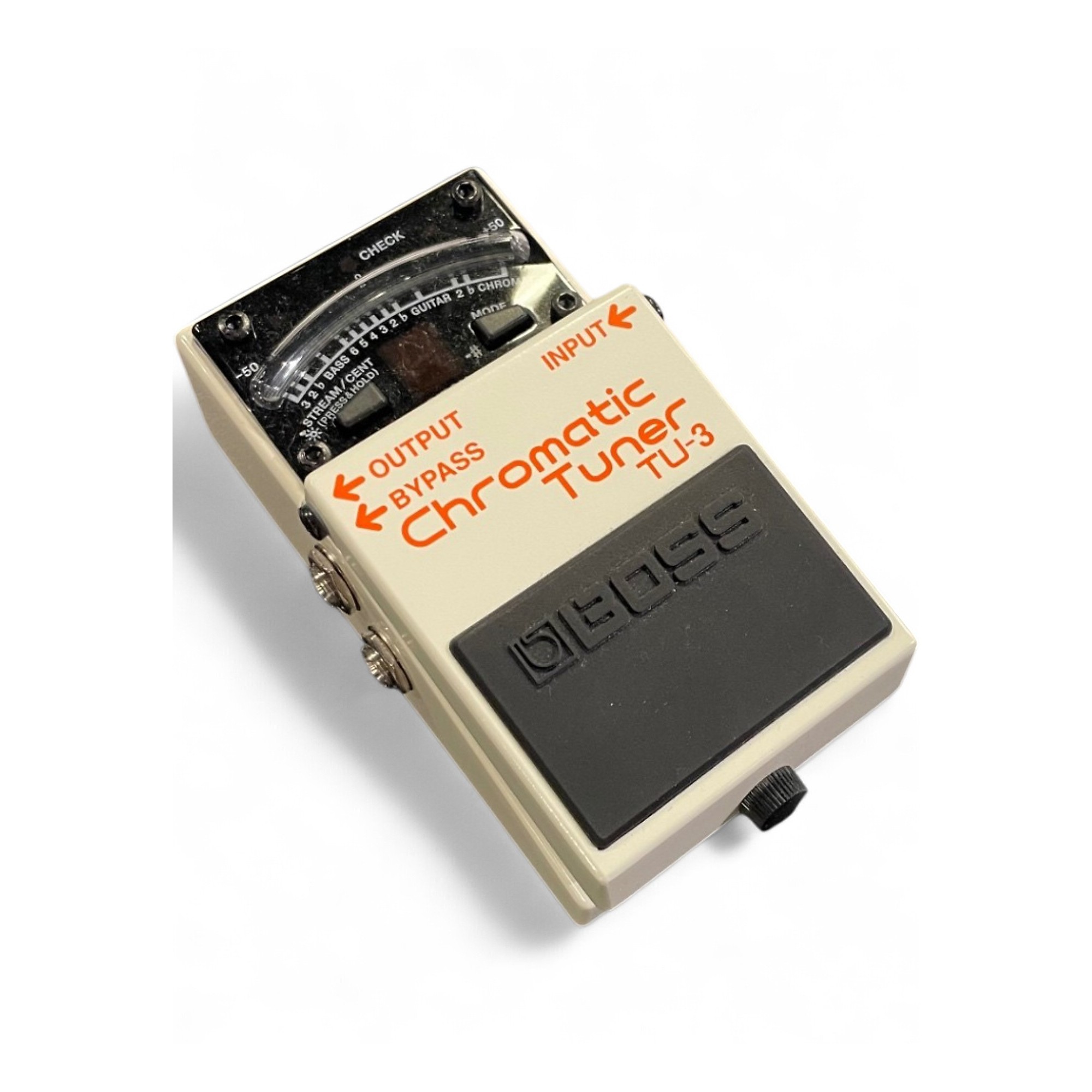 ギター BOSS TU3 chromatic tuner Amazon.com: Boss TU-3 Chromatic Tuner Pedal with Bypass