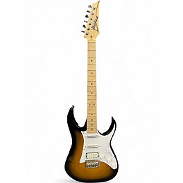Used Ibanez AT100CL-SB Prestige Andy Timmons  2 Color Sunburst Solid Body Electric Guitar