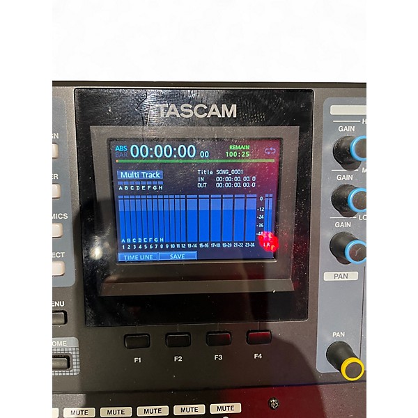 Used TASCAM DP24SD MultiTrack Recorder