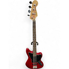 Used 2014 Squier Vintage Modified Jaguar Bass Special red Electric Bass Guitar