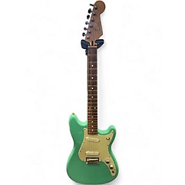Used Fender Duo Sonic Surf Green Solid Body Electric Guitar