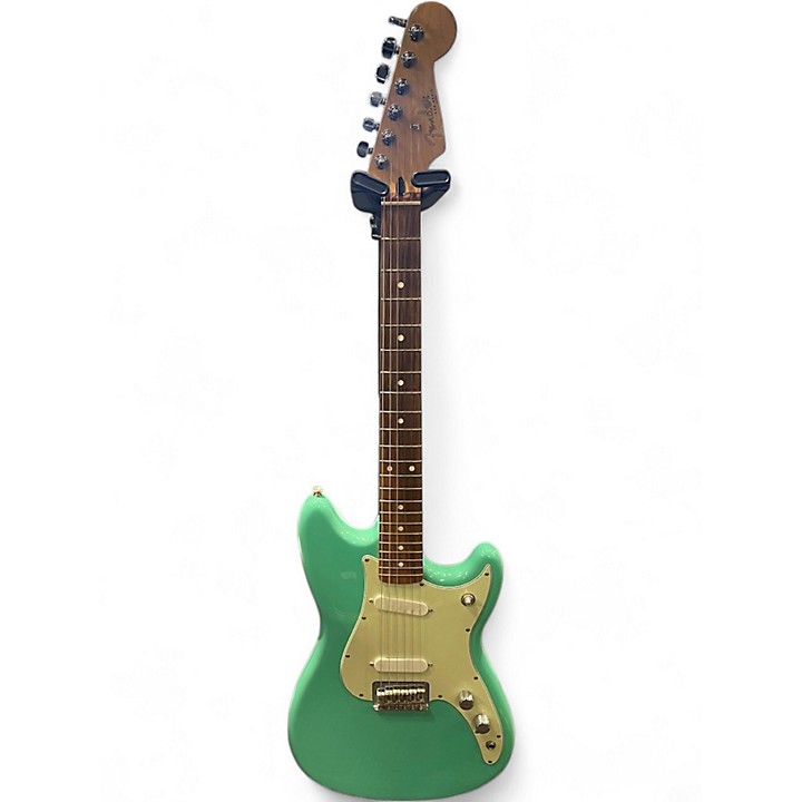 Used Fender Duo Sonic Surf Green Solid Body Electric Guitar