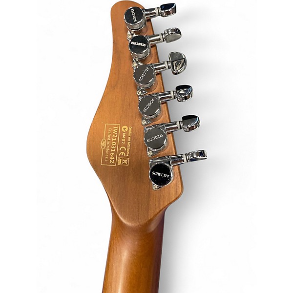 Used Schecter Guitar Research PT VAN NUYS Natural Solid Body Electric Guitar