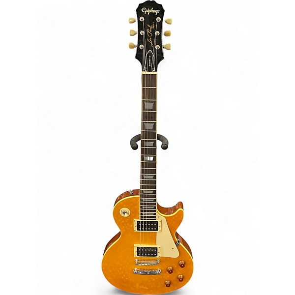Used Epiphone Les Paul Standard Lemonburst Solid Body Electric Guitar