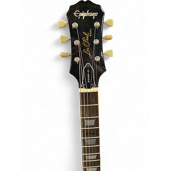 Used Epiphone Les Paul Standard Lemonburst Solid Body Electric Guitar