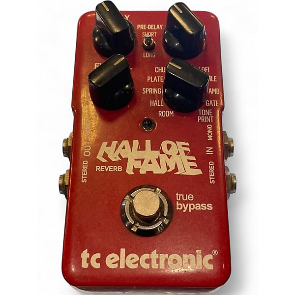 Used TC Electronic Hall Of Fame Reverb Effect Pedal | Guitar
