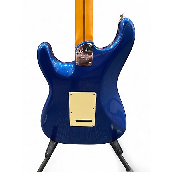 Used 2019 Fender American Ultra Stratocaster Cobra Blue Solid Body Electric Guitar