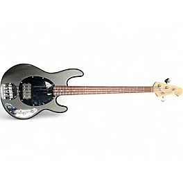Used Sterling by Music Man STING RAY Trans Black Electric Bass Guitar