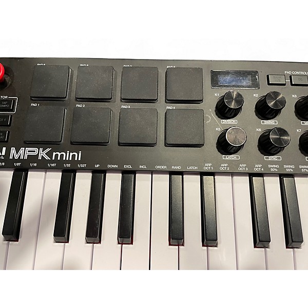 Used Akai Professional MPK Mini MKII MIDI Controller