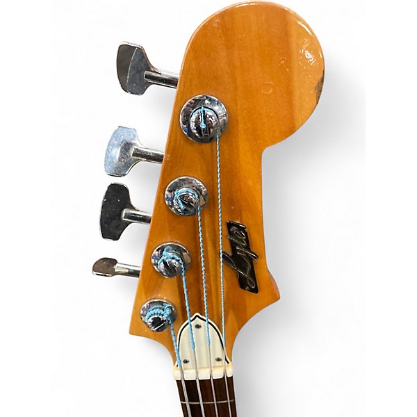 Used Lyle MIJ Sunburst Electric Bass Guitar