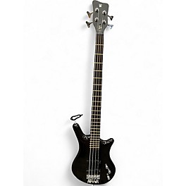 Used Warwick Thumb 4 String Bolt-On Black Electric Bass Guitar