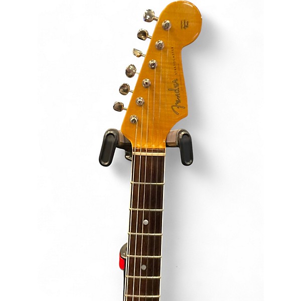 Used Fender Eric Johnson Stratocaster Tropical Turquoise Solid Body Electric Guitar