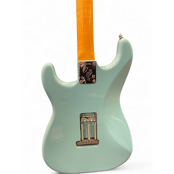 Used Fender Eric Johnson Stratocaster Tropical Turquoise Solid Body Electric Guitar