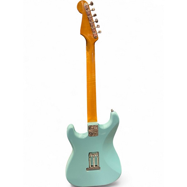Used Fender Eric Johnson Stratocaster Tropical Turquoise Solid Body Electric Guitar