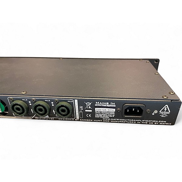 Used Matrix Elements GT 800FX Power Amp