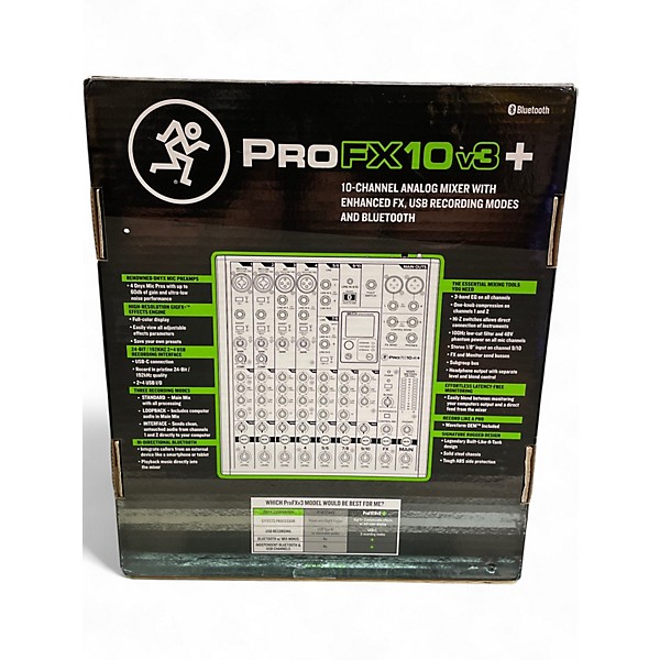 MACKIE PROFX10v3 　新品未開封品 Amazon.com: Mackie ProFX10v3+ 10-channel Mixer with USB and