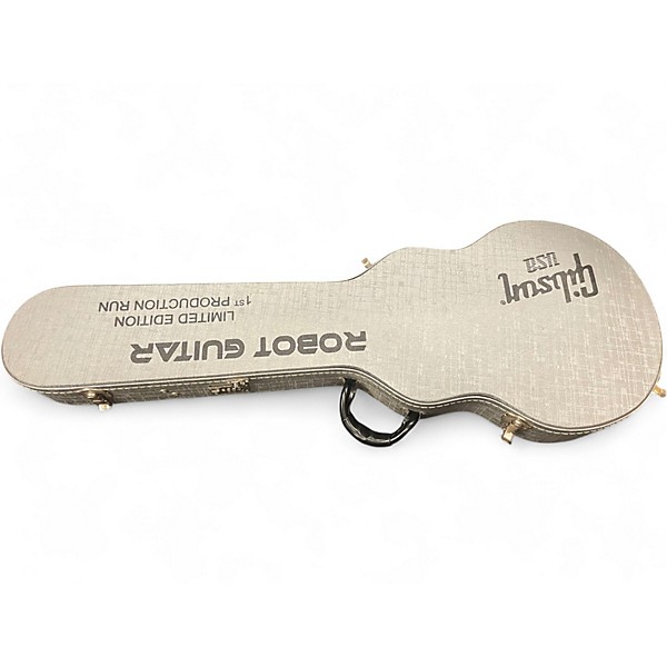 Used Gibson Les Paul Robot Limited Edition 1st Run Blue Burst Solid Body Electric Guitar