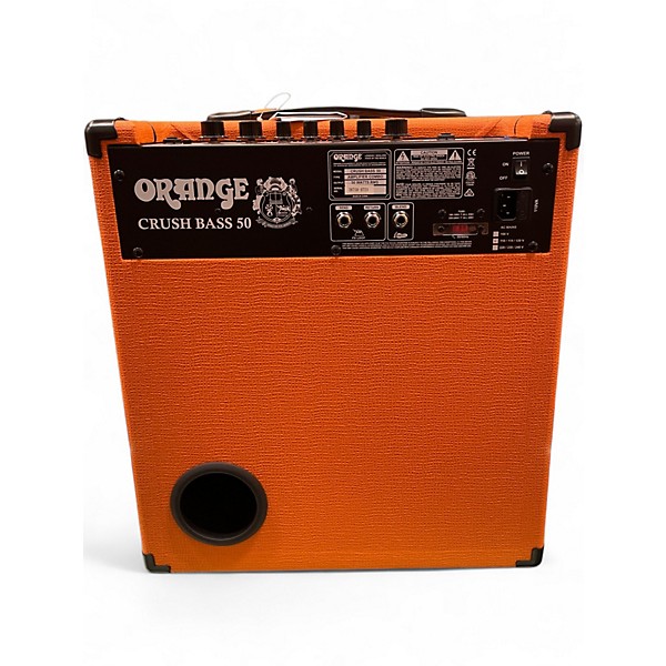 Used Orange Amplifiers Crush Bass 50 Bass Combo Amp