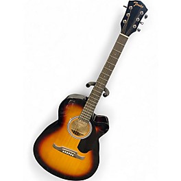 Used Fender FA135CE Concert Sunburst Acoustic Electric Guitar