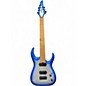 Used Jackson Pro Series Misha Mansoor Signature Juggernaut HT7FM Blue & Silver Solid Body Electric Guitar thumbnail
