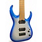 Used Jackson Pro Series Misha Mansoor Signature Juggernaut HT7FM Blue & Silver Solid Body Electric Guitar