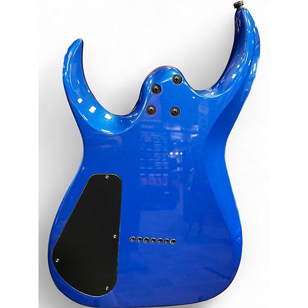 Used Jackson Pro Series Misha Mansoor Signature Juggernaut HT7FM Blue & Silver Solid Body Electric Guitar