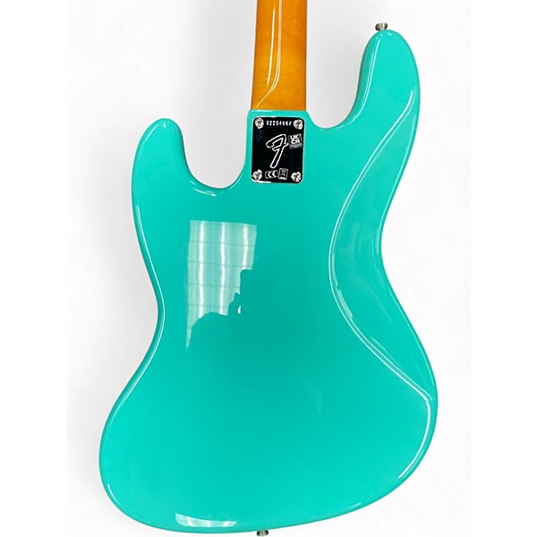 Used Fender American Vintage II 1966 Jazz Bass Surf Green Electric Bass Guitar
