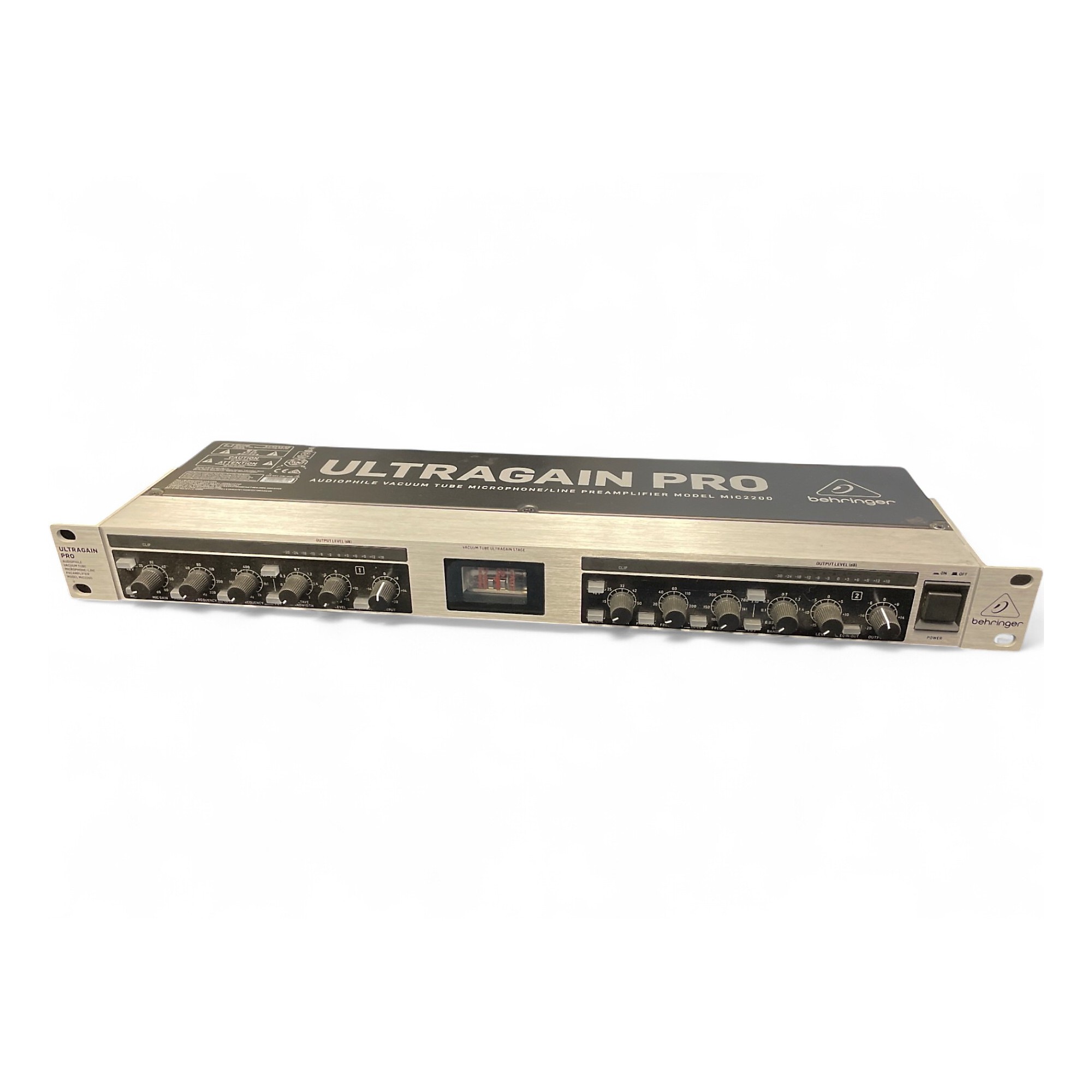 Used Behringer Ultragain Pro MIC2200 Microphone Preamp