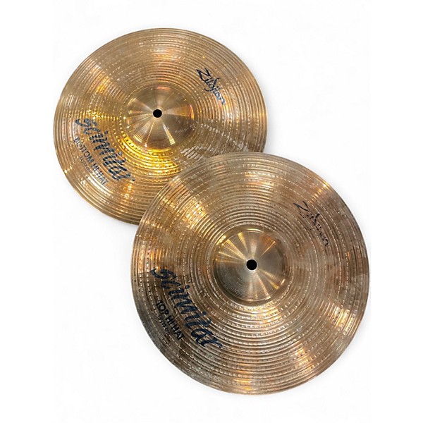 Used Zildjian 13in Scimitar Hi Hat Pair Cymbal