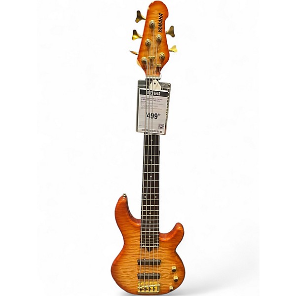 Used Yamaha BB G5 Cherry Sunburst Electric Bass Guitar