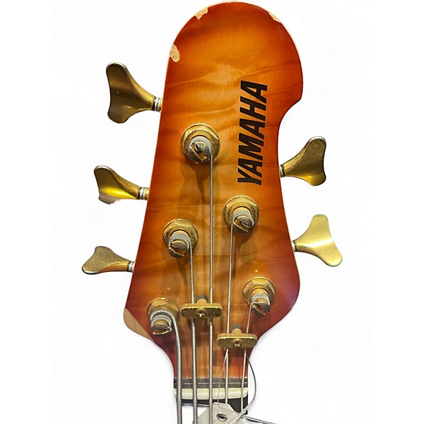 Used Yamaha BB G5 Cherry Sunburst Electric Bass Guitar
