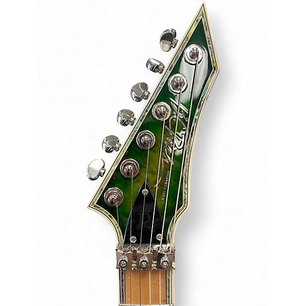 Used B.C. Rich Shredzilla Prophecy Archtop Left-Handed Reptile Eye Electric Guitar