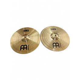 Used MEINL 14in HCS Hi Hat Pair Cymbal