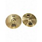 Used MEINL 14in HCS Hi Hat Pair Cymbal