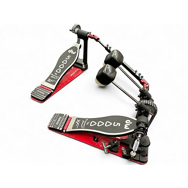 Used DW 5000 Series Double EXTENDED FOOT BOARDXF Double Bass Drum Pedal