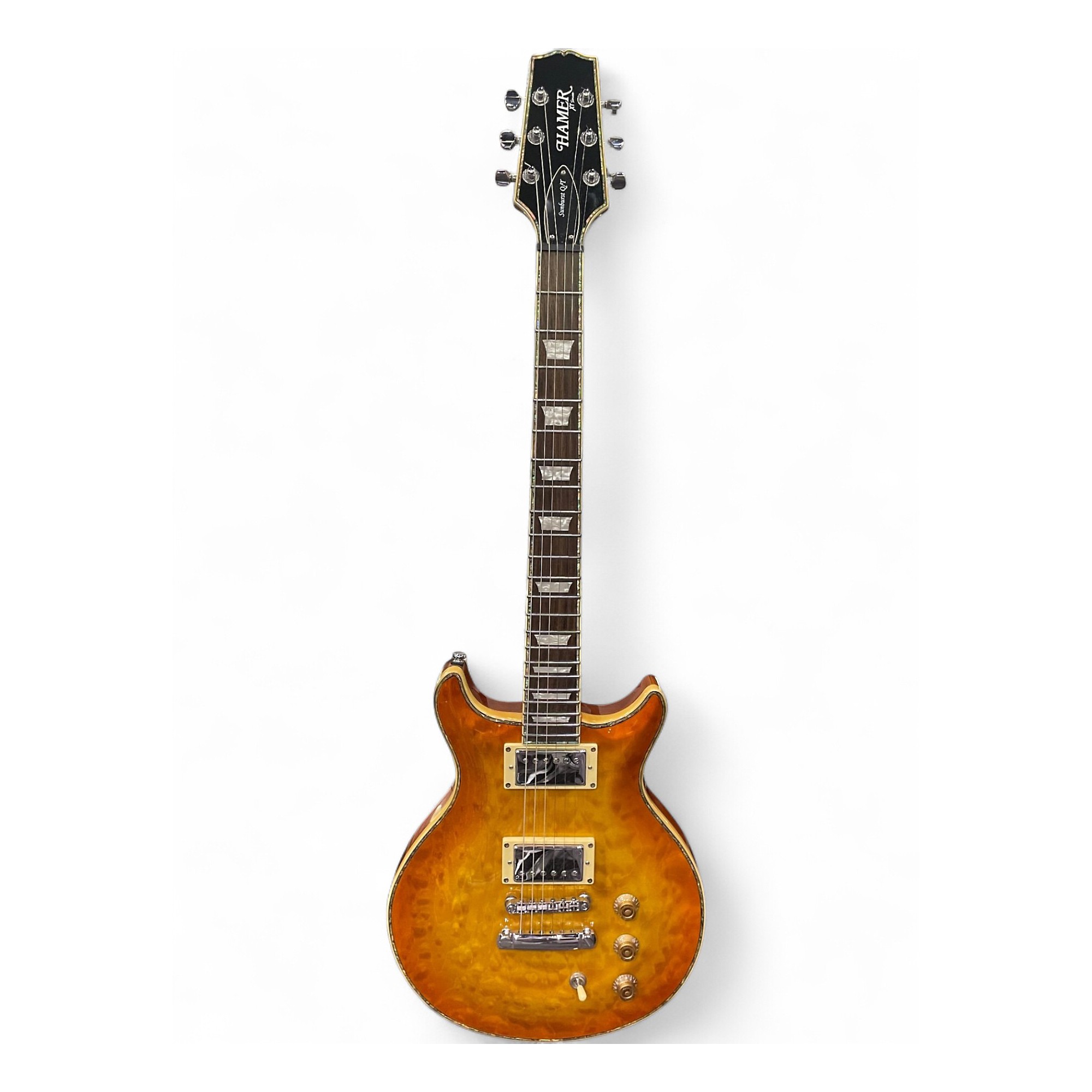 Used Hamer XT Series 2 Tone Sunburst Solid Body Electric