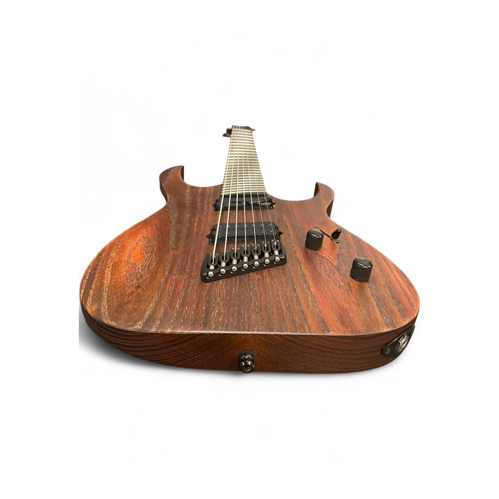 ギター Mayones Duvell 7  Standard Mayones Duvell Elite VF Multi-Scale 7-String Guitar, Trans