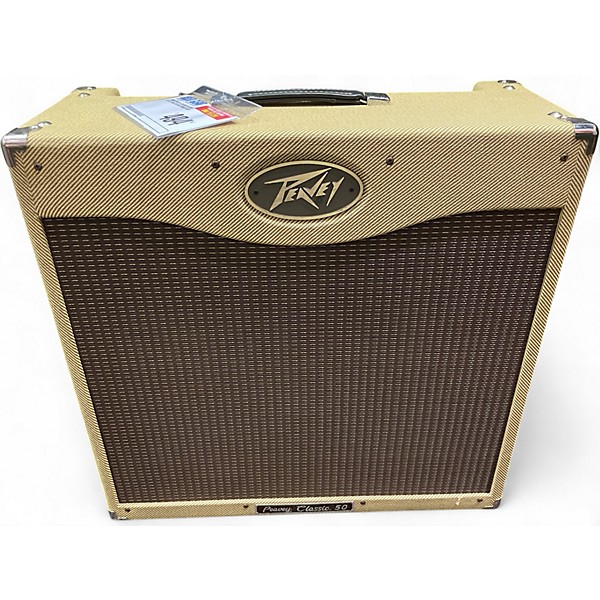 Used Peavey Classic 50 50W 4x10 Tube Guitar Combo Amp
