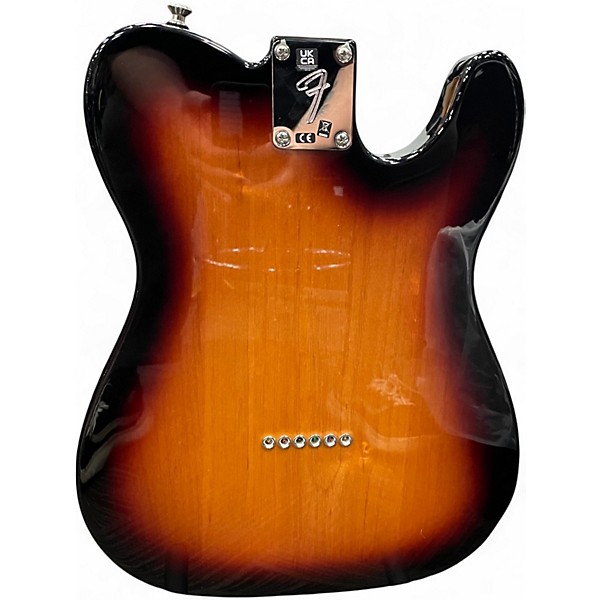 Used Fender Player Telecaster 2 Tone Sunburst Solid Body Electric Guitar