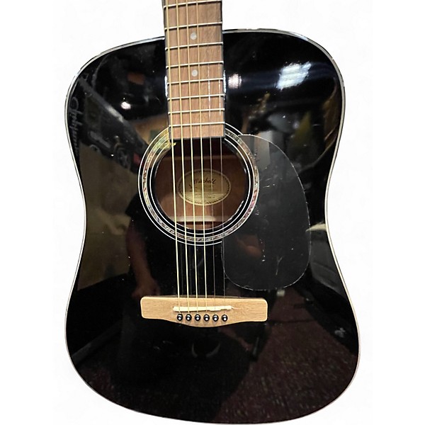 Used Mitchell D120 Black Acoustic Guitar