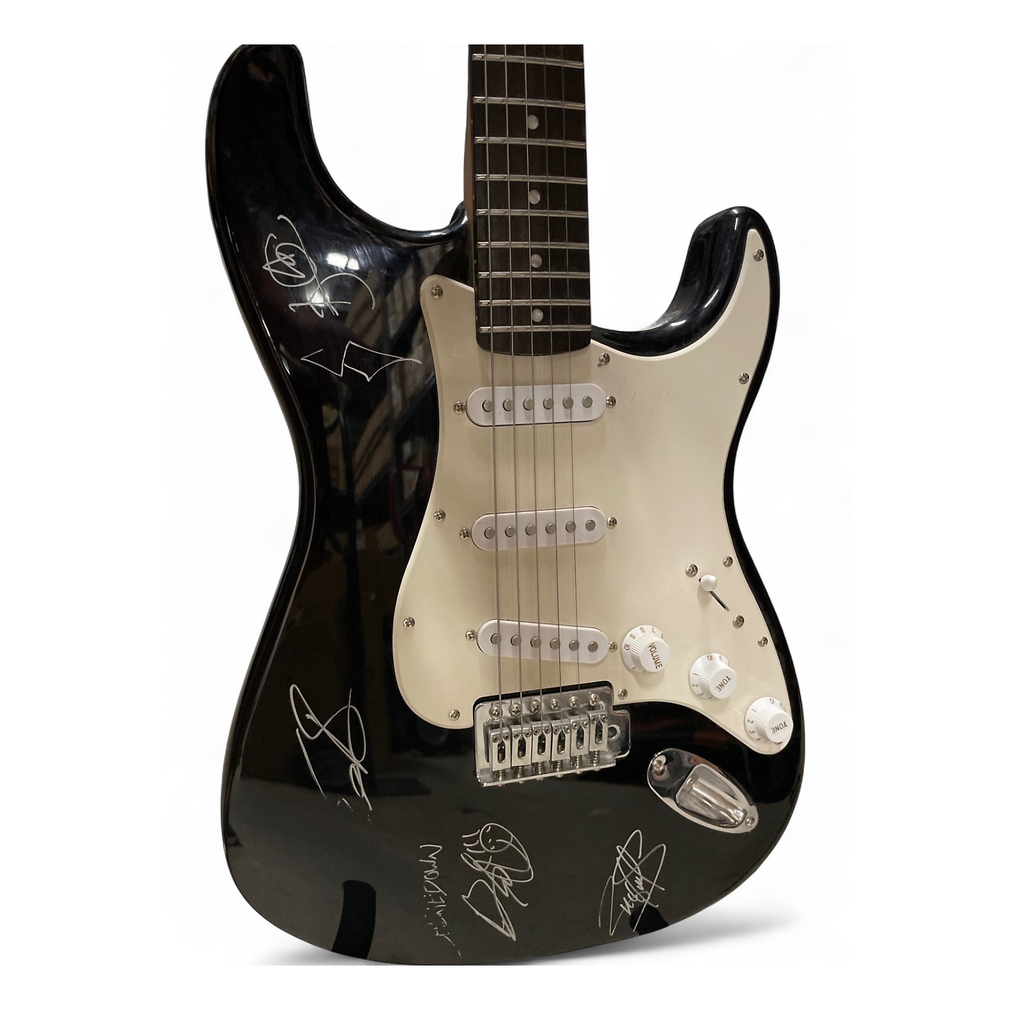 Used Squier Bullet Stratocaster black Solid Body Electric