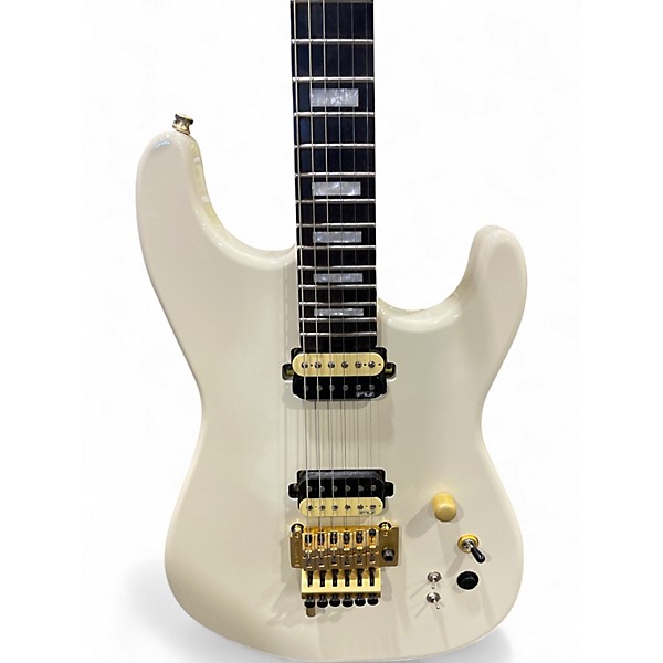 Used Fu-tone FU Pro Cream Solid Body Electric Guitar