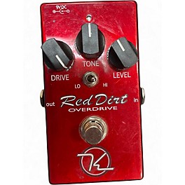 Used Keeley Red Dirt Overdrive Effect Pedal