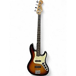 Used Fender American Ultra Jazz Bass 2 Color Sunburst Electric Bass Guitar