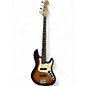 Used Fender American Ultra Jazz Bass 2 Color Sunburst Electric Bass Guitar thumbnail
