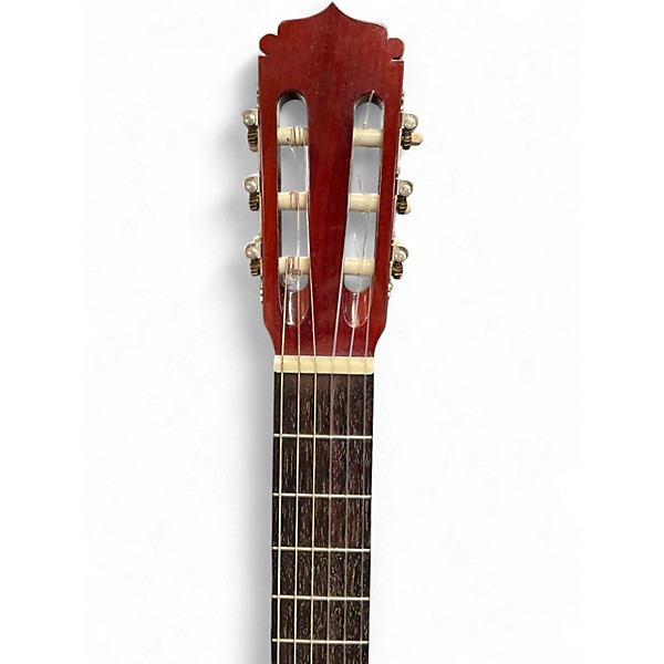 Used Madeira By Guild GC10WR Red Classical Acoustic Guitar