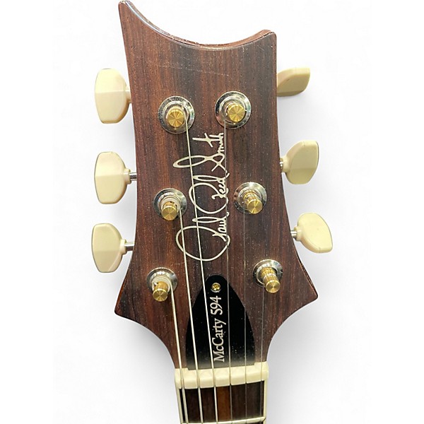 Used PRS McCarty 594 10 Top BLOOD ORANGE Solid Body Electric Guitar