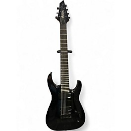 Used Jackson JS22-7 Dinky 7 String Black Solid Body Electric Guitar
